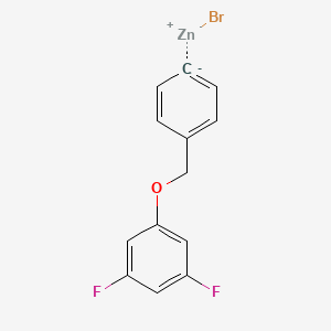 4-[(3',5'-Difluorophenoxy)methyl]phenylZinc bromide