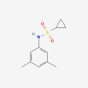 molecular formula C11H15NO2S B14875897 N-(3,5-dimethylphenyl)cyclopropanesulfonamide 