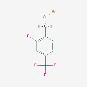 (2-Fluoro-4-(trifluoromethyl)benZyl)Zinc bromide