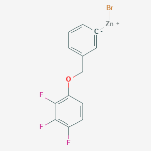 3-[(2',3',4'-Trifluorophenoxy)methyl]phenylZinc bromide