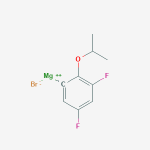 (3,5-Difluoro-2-i-propyloxyphenyl)magnesium bromide