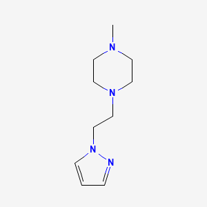 1-(2-(1H-pyrazol-1-yl)ethyl)-4-methylpiperazine