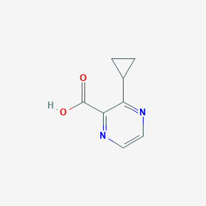 3-Cyclopropylpyrazine-2-carboxylic acid