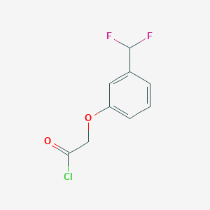 2-(3-(Difluoromethyl)phenoxy)acetyl chloride