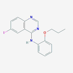 6-iodo-N-(2-propoxyphenyl)quinazolin-4-amine