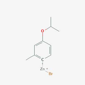 (4-i-Propyloxy-2-methylphenyl)Zinc bromide