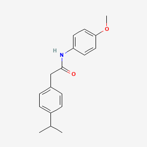 molecular formula C18H21NO2 B14876116 2-(4-isopropylphenyl)-N-(4-methoxyphenyl)acetamide 