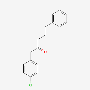 molecular formula C17H17ClO B1487614 1-(4-Chlorophenyl)-5-phenylpentan-2-one CAS No. 1179919-66-4
