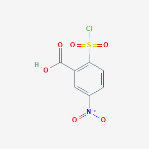 2-(Chlorosulfonyl)-5-nitrobenzoic acid