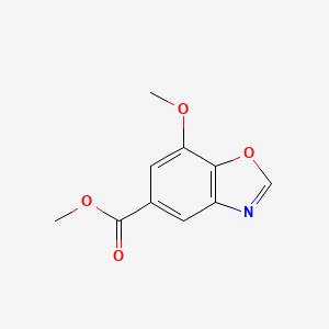 B1487619 Methyl 7-methoxy-1,3-benzoxazole-5-carboxylate CAS No. 1221792-20-6