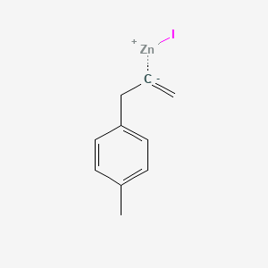 molecular formula C10H11IZn B14876333 3-(4-Methylphenyl)-2-propenylzinc iodide 