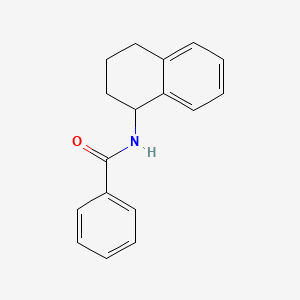 molecular formula C17H17NO B14876364 N-(1,2,3,4-tetrahydronaphthalen-1-yl)benzamide 