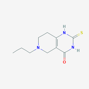 6-propyl-2-thioxo-2,3,5,6,7,8-hexahydropyrido[4,3-d]pyrimidin-4(1H)-one