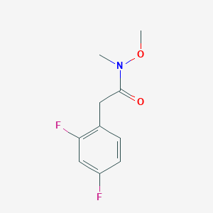 2-(2,4-Difluorophenyl)-n-methoxy-n-methylacetamide