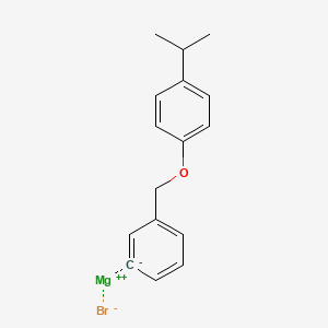 3-(4-Isopropylphenoxymethyl)phenylmagnesium bromide