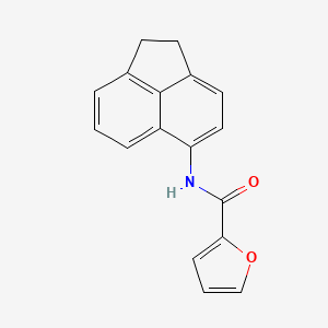 N-(1,2-dihydroacenaphthylen-5-yl)furan-2-carboxamide