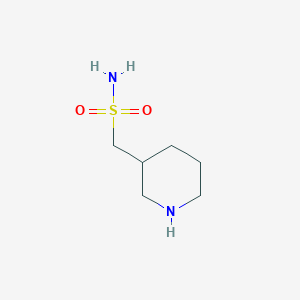 molecular formula C6H14N2O2S B1487653 哌啶-3-基甲磺酰胺 CAS No. 1206969-70-1