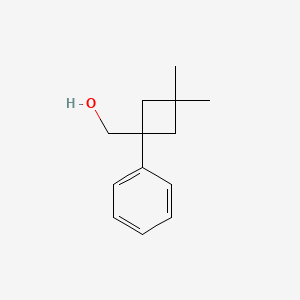 (3,3-Dimethyl-1-phenylcyclobutyl)methanol