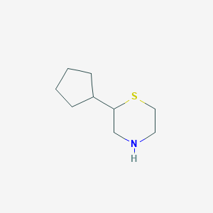 2-Cyclopentylthiomorpholine