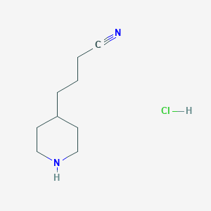 4-(Piperidin-4-yl)butanenitrile hydrochloride