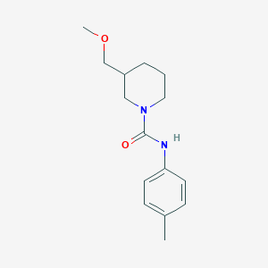 3-(methoxymethyl)-N-(p-tolyl)piperidine-1-carboxamide