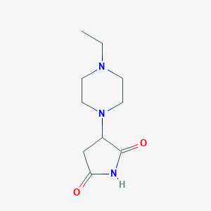 3-(4-Ethylpiperazin-1-yl)pyrrolidine-2,5-dione