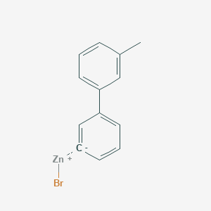 3-(3-Methylphenyl)phenylZinc bromide