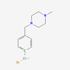 4-[(4-MethylpiperaZino)methyl]phenylZinc bromide