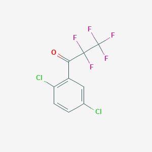 1-(2,5-Dichlorophenyl)-2,2,3,3,3-pentafluoro-1-propanone