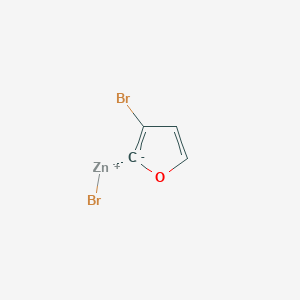 (3-Bromofuran-2-yl)Zinc bromide