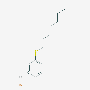 3-n-HeptylthiophenylZinc bromide