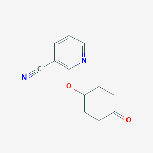 2-((4-Oxocyclohexyl)oxy)nicotinonitrile