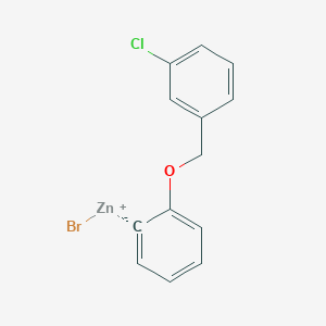 2-(3'-ChlorobenZyloxy)phenylZinc bromide