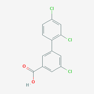 molecular formula C13H7Cl3O2 B1487694 5-Chloro-3-(2,4-dichlorophenyl)benzoic acid CAS No. 1261911-18-5