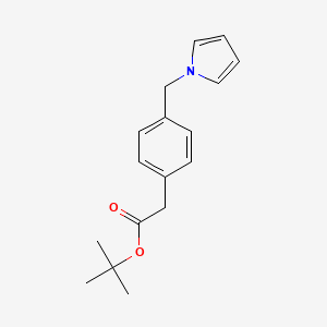 tert-butyl 2-(4-((1H-pyrrol-1-yl)methyl)phenyl)acetate