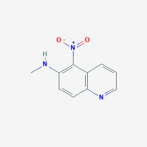 molecular formula C10H9N3O2 B014877 n-Methyl-5-nitroquinolin-6-amine CAS No. 14204-97-8
