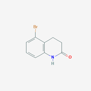 molecular formula C9H8BrNO B1487700 5-Bromo-3,4-dihydroquinolin-2(1H)-one CAS No. 880094-83-7