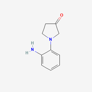 1-(2-Aminophenyl)pyrrolidin-3-one