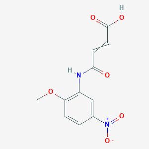 3-(2-Methoxy-5-nitro-phenylcarbamoyl)-acrylic acid