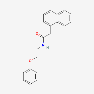 2-(naphthalen-1-yl)-N-(2-phenoxyethyl)acetamide