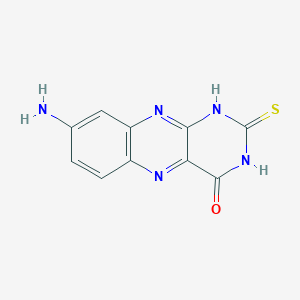 8-amino-2-thioxo-2,3-dihydrobenzo[g]pteridin-4(1H)-one