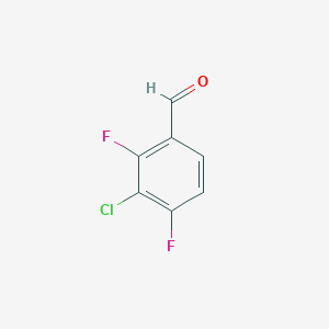 molecular formula C7H3ClF2O B148771 3-氯-2,4-二氟苯甲醛 CAS No. 127675-46-1