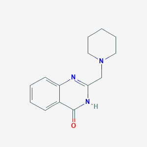 2-(Piperidin-1-ylmethyl)quinazolin-4(3h)-one