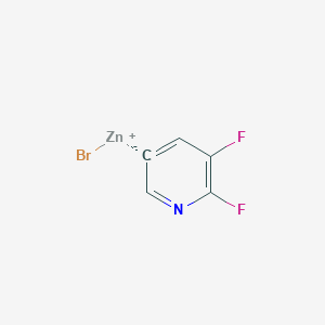 (5,6-Difluoropyridin-3-yl)Zinc bromide