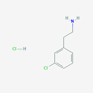 molecular formula C8H11Cl2N B1487716 2-(3-氯苯基)-乙胺盐酸盐 CAS No. 89042-13-7