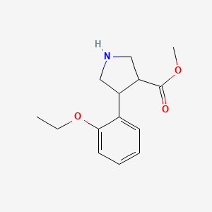 Methyl 4-(2-ethoxyphenyl)pyrrolidine-3-carboxylate