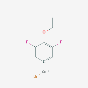 (4-Ethoxy-3,5-difluorophenyl)Zinc bromide