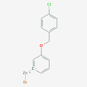 3-(4'-ChlorobenZyloxy)phenylZinc bromide