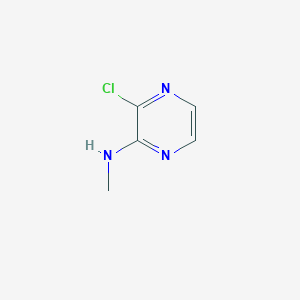 molecular formula C5H7Cl2N3 B1487718 3-氯-N-甲基吡嗪-2-胺 CAS No. 53265-29-5