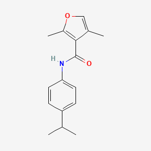 N-(4-isopropylphenyl)-2,4-dimethylfuran-3-carboxamide